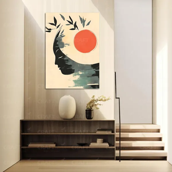 Craftnest_Reflection_Modern_Art_Wall_Hanging_Frame_Painting_For_Living_Room_Large_Size_With_Frames_For_Home_Office_Engineered_Wood_Base_Canvas_Print_Wall_Decor_Bedroom_Gift