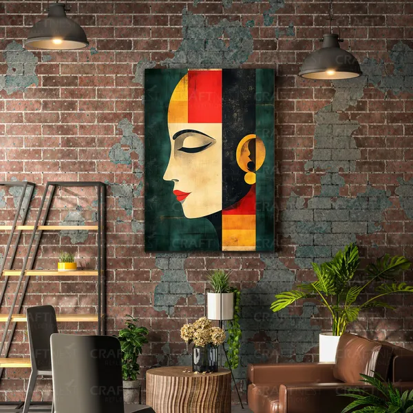 Craftnest_Reflection_Modern_Art_Wall_Hanging_Frame_Painting_For_Living_Room_Large_Size_With_Frames_For_Home_Office_Engineered_Wood_Base_Canvas_Print_Wall_Decor_Bedroom_Gift