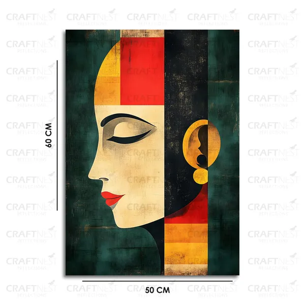 Craftnest_Reflection_Modern_Art_Wall_Hanging_Frame_Painting_For_Living_Room_Large_Size_With_Frames_For_Home_Office_Engineered_Wood_Base_Canvas_Print_Wall_Decor_Bedroom_Gift