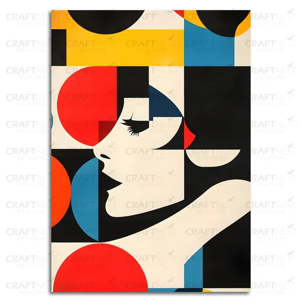 Craftnest_Reflection_Modern_Art_Wall_Hanging_Frame_Painting_For_Living_Room_Large_Size_With_Frames_For_Home_Office_Engineered_Wood_Base_Canvas_Print_Wall_Decor_Bedroom_Gift