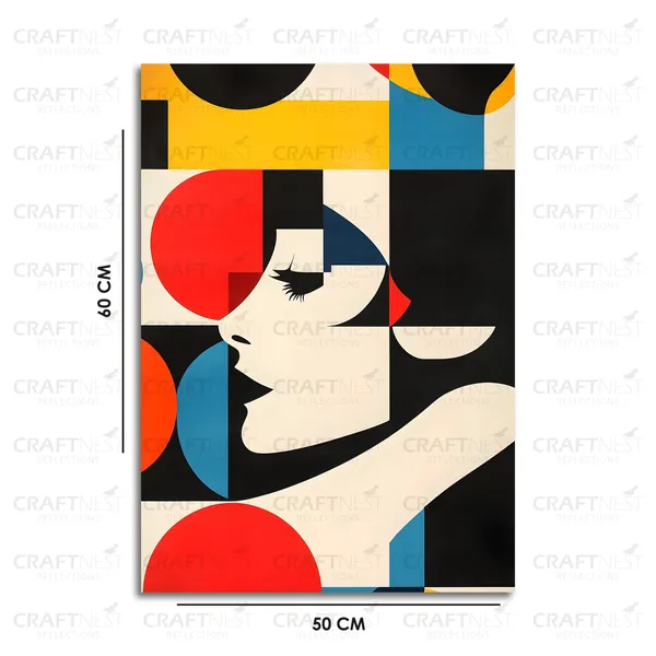 Craftnest_Reflection_Modern_Art_Wall_Hanging_Frame_Painting_For_Living_Room_Large_Size_With_Frames_For_Home_Office_Engineered_Wood_Base_Canvas_Print_Wall_Decor_Bedroom_Gift