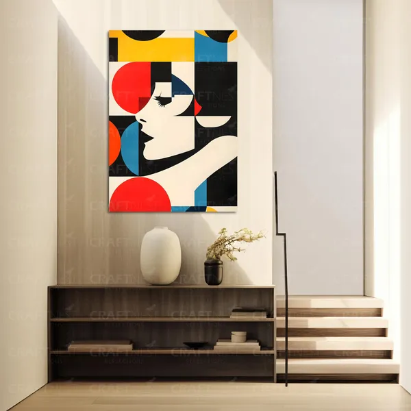 Craftnest_Reflection_Modern_Art_Wall_Hanging_Frame_Painting_For_Living_Room_Large_Size_With_Frames_For_Home_Office_Engineered_Wood_Base_Canvas_Print_Wall_Decor_Bedroom_Gift