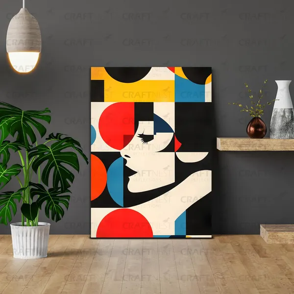 Craftnest_Reflection_Modern_Art_Wall_Hanging_Frame_Painting_For_Living_Room_Large_Size_With_Frames_For_Home_Office_Engineered_Wood_Base_Canvas_Print_Wall_Decor_Bedroom_Gift