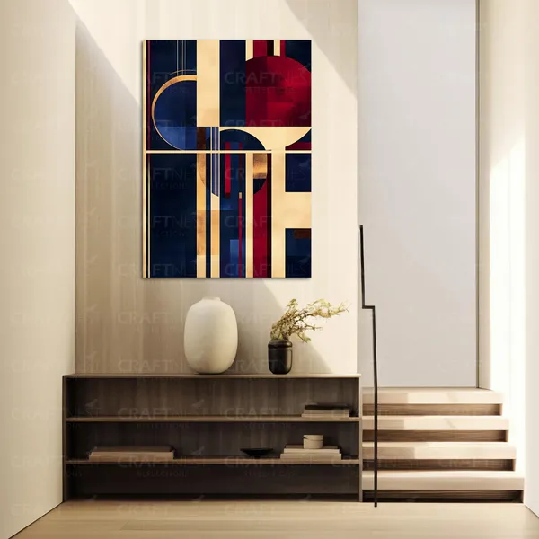 Craftnest_Reflection_Modern_Art_Wall_Hanging_Frame_Painting_For_Living_Room_Large_Size_With_Frames_For_Home_Office_Engineered_Wood_Base_Canvas_Print_Wall_Decor_Bedroom_Gift