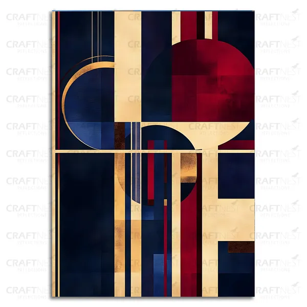 Craftnest_Reflection_Modern_Art_Wall_Hanging_Frame_Painting_For_Living_Room_Large_Size_With_Frames_For_Home_Office_Engineered_Wood_Base_Canvas_Print_Wall_Decor_Bedroom_Gift