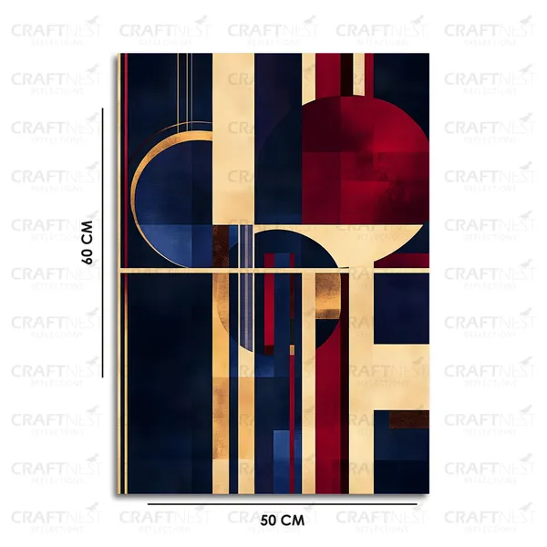 Craftnest_Reflection_Modern_Art_Wall_Hanging_Frame_Painting_For_Living_Room_Large_Size_With_Frames_For_Home_Office_Engineered_Wood_Base_Canvas_Print_Wall_Decor_Bedroom_Gift