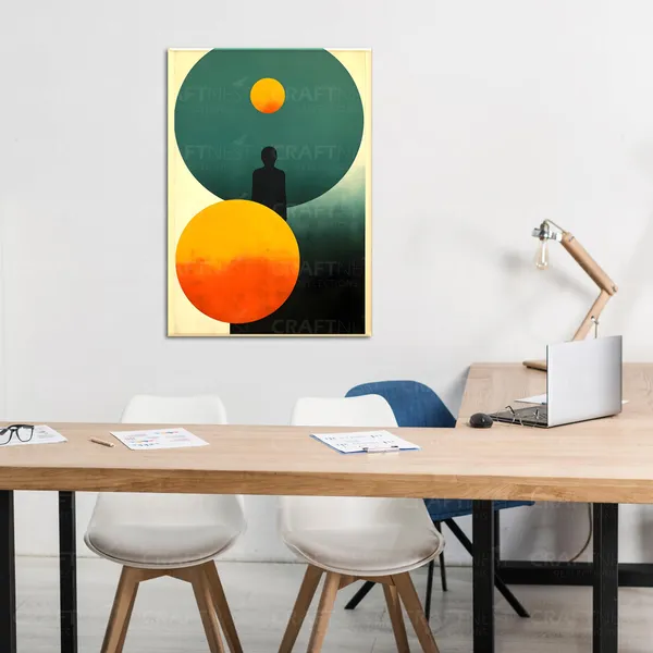 Craftnest_Reflection_Modern_Art_Wall_Hanging_Frame_Painting_For_Living_Room_Large_Size_With_Frames_For_Home_Office_Engineered_Wood_Base_Canvas_Print_Wall_Decor_Bedroom_Gift