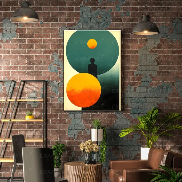 Craftnest_Reflection_Modern_Art_Wall_Hanging_Frame_Painting_For_Living_Room_Large_Size_With_Frames_For_Home_Office_Engineered_Wood_Base_Canvas_Print_Wall_Decor_Bedroom_Gift