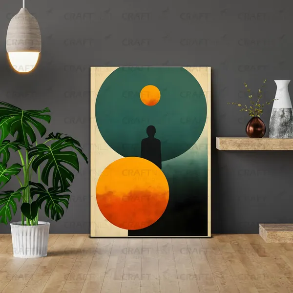 Craftnest_Reflection_Modern_Art_Wall_Hanging_Frame_Painting_For_Living_Room_Large_Size_With_Frames_For_Home_Office_Engineered_Wood_Base_Canvas_Print_Wall_Decor_Bedroom_Gift
