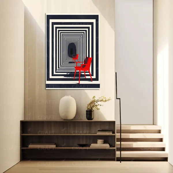 Craftnest_Reflection_Modern_Art_Wall_Hanging_Frame_Painting_For_Living_Room_Large_Size_With_Frames_For_Home_Office_Engineered_Wood_Base_Canvas_Print_Wall_Decor_Bedroom_Gift