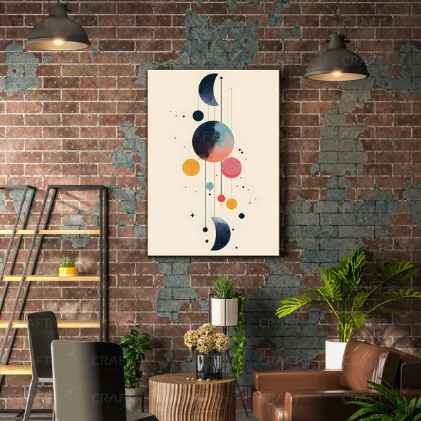 Craftnest_Reflection_Modern_Art_Wall_Hanging_Frame_Painting_For_Living_Room_Large_Size_With_Frames_For_Home_Office_Engineered_Wood_Base_Canvas_Print_Wall_Decor_Bedroom_Gift