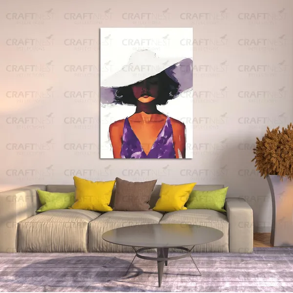 Craftnest_Reflection_Modern_Art_Wall_Hanging_Frame_Painting_For_Living_Room_Large_Size_With_Frames_For_Home_Office_Engineered_Wood_Base_Canvas_Print_Wall_Decor_Bedroom_Gift