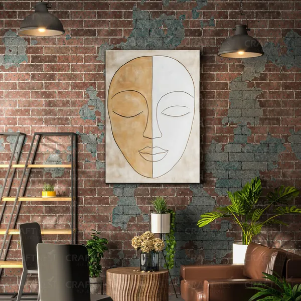 Craftnest_Reflection_Modern_Art_Wall_Hanging_Frame_Painting_For_Living_Room_Large_Size_With_Frames_For_Home_Office_Engineered_Wood_Base_Canvas_Print_Wall_Decor_Bedroom_Gift