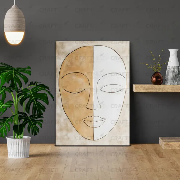 Craftnest_Reflection_Modern_Art_Wall_Hanging_Frame_Painting_For_Living_Room_Large_Size_With_Frames_For_Home_Office_Engineered_Wood_Base_Canvas_Print_Wall_Decor_Bedroom_Gift