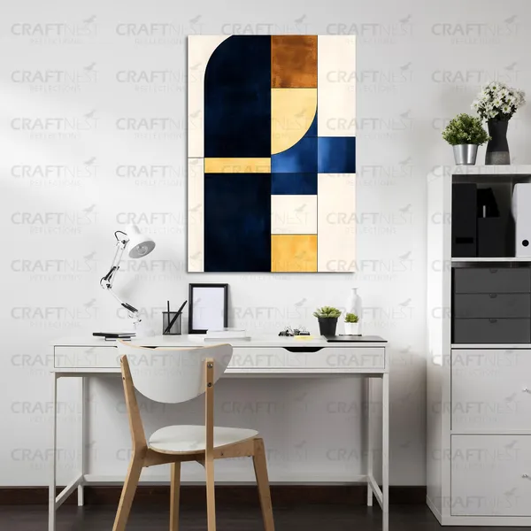 Craftnest_Reflection_Modern_Art_Wall_Hanging_Frame_Painting_For_Living_Room_Large_Size_With_Frames_For_Home_Office_Engineered_Wood_Base_Canvas_Print_Wall_Decor_Bedroom_Gift