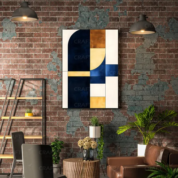 Craftnest_Reflection_Modern_Art_Wall_Hanging_Frame_Painting_For_Living_Room_Large_Size_With_Frames_For_Home_Office_Engineered_Wood_Base_Canvas_Print_Wall_Decor_Bedroom_Gift