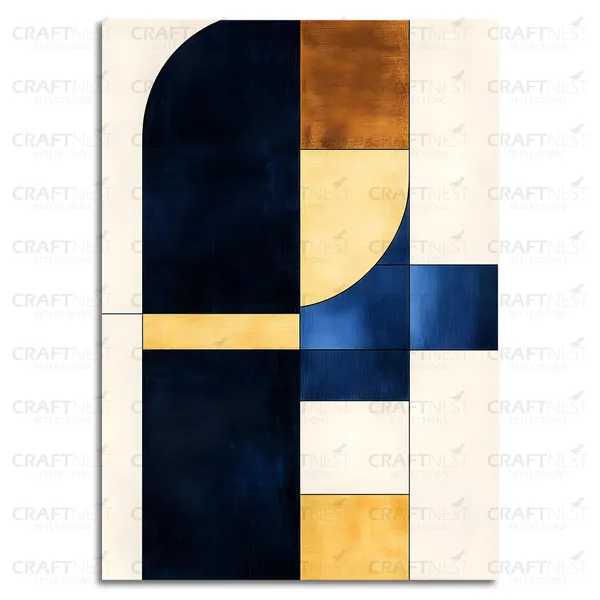 Craftnest_Reflection_Modern_Art_Wall_Hanging_Frame_Painting_For_Living_Room_Large_Size_With_Frames_For_Home_Office_Engineered_Wood_Base_Canvas_Print_Wall_Decor_Bedroom_Gift