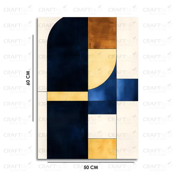 Craftnest_Reflection_Modern_Art_Wall_Hanging_Frame_Painting_For_Living_Room_Large_Size_With_Frames_For_Home_Office_Engineered_Wood_Base_Canvas_Print_Wall_Decor_Bedroom_Gift