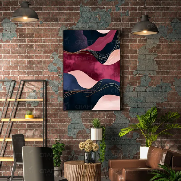 Craftnest_Reflection_Modern_Art_Wall_Hanging_Frame_Painting_For_Living_Room_Large_Size_With_Frames_For_Home_Office_Engineered_Wood_Base_Canvas_Print_Wall_Decor_Bedroom_Gift