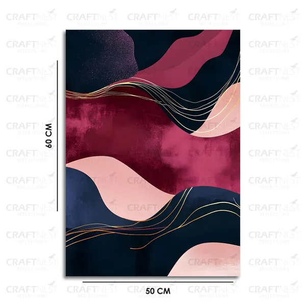 Craftnest_Reflection_Modern_Art_Wall_Hanging_Frame_Painting_For_Living_Room_Large_Size_With_Frames_For_Home_Office_Engineered_Wood_Base_Canvas_Print_Wall_Decor_Bedroom_Gift