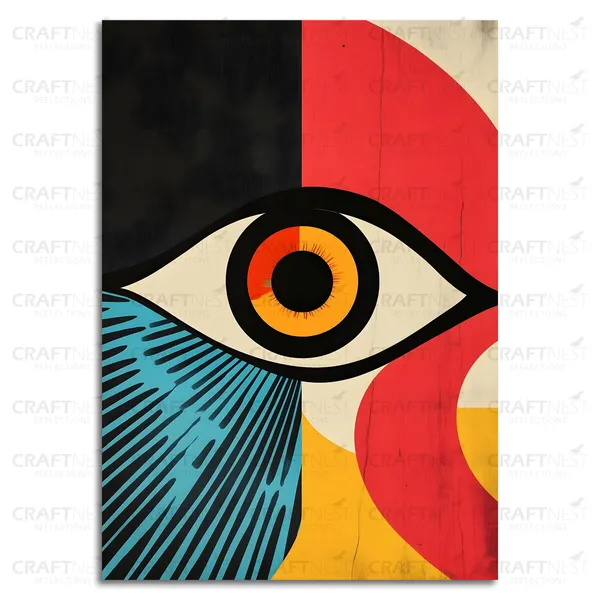 Craftnest_Reflection_Modern_Art_Wall_Hanging_Frame_Painting_For_Living_Room_Large_Size_With_Frames_For_Home_Office_Engineered_Wood_Base_Canvas_Print_Wall_Decor_Bedroom_Gift