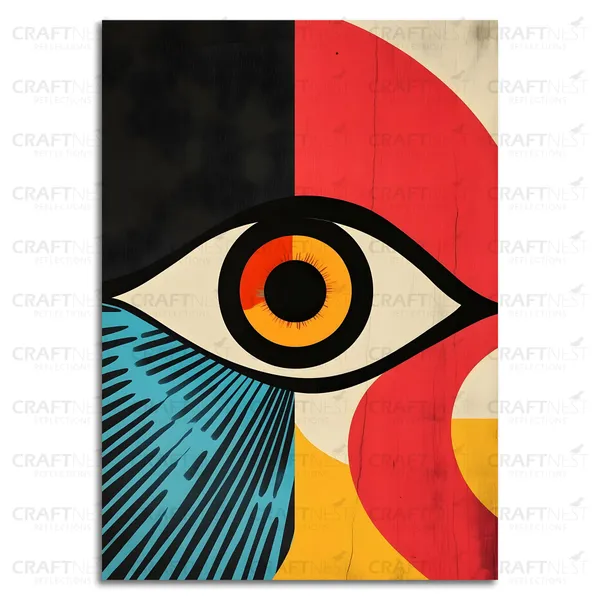 Craftnest_Reflection_Modern_Art_Wall_Hanging_Frame_Painting_For_Living_Room_Large_Size_With_Frames_For_Home_Office_Engineered_Wood_Base_Canvas_Print_Wall_Decor_Bedroom_Gift