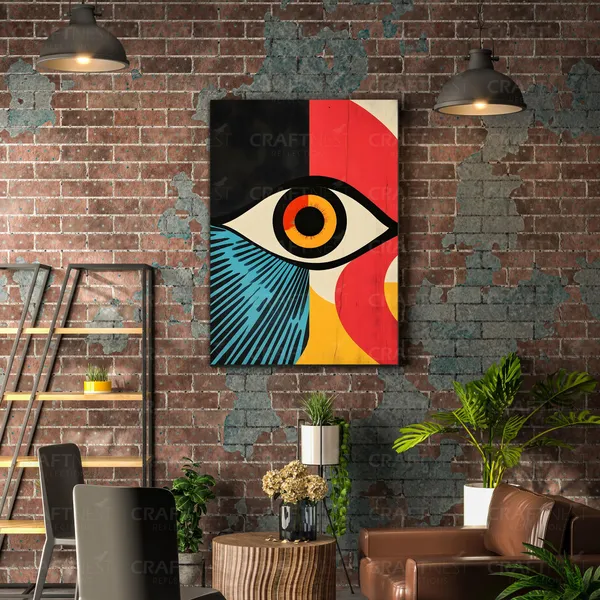 Craftnest_Reflection_Modern_Art_Wall_Hanging_Frame_Painting_For_Living_Room_Large_Size_With_Frames_For_Home_Office_Engineered_Wood_Base_Canvas_Print_Wall_Decor_Bedroom_Gift