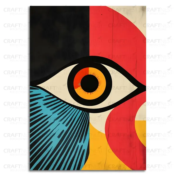 Craftnest_Reflection_Modern_Art_Wall_Hanging_Frame_Painting_For_Living_Room_Large_Size_With_Frames_For_Home_Office_Engineered_Wood_Base_Canvas_Print_Wall_Decor_Bedroom_Gift