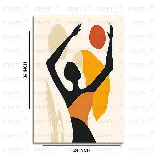 Craftnest_Reflection_Modern_Art_Wall_Hanging_Frame_Painting_For_Living_Room_Large_Size_With_Frames_For_Home_Office_Engineered_Wood_Base_Canvas_Print_Wall_Decor_Bedroom_Gift