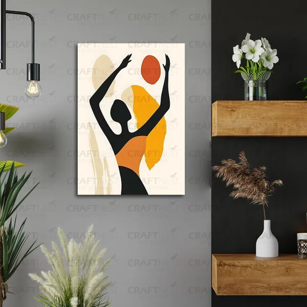 Craftnest_Reflection_Modern_Art_Wall_Hanging_Frame_Painting_For_Living_Room_Large_Size_With_Frames_For_Home_Office_Engineered_Wood_Base_Canvas_Print_Wall_Decor_Bedroom_Gift