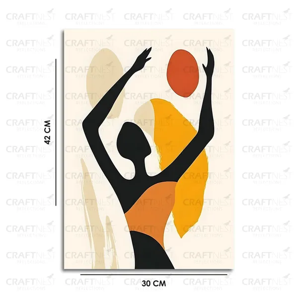 Craftnest_Reflection_Modern_Art_Wall_Hanging_Frame_Painting_For_Living_Room_Large_Size_With_Frames_For_Home_Office_Engineered_Wood_Base_Canvas_Print_Wall_Decor_Bedroom_Gift
