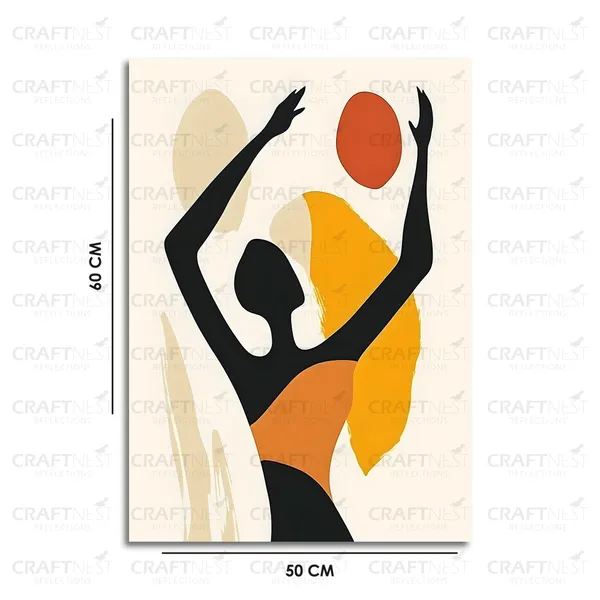 Craftnest_Reflection_Modern_Art_Wall_Hanging_Frame_Painting_For_Living_Room_Large_Size_With_Frames_For_Home_Office_Engineered_Wood_Base_Canvas_Print_Wall_Decor_Bedroom_Gift