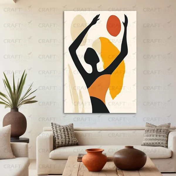 Craftnest_Reflection_Modern_Art_Wall_Hanging_Frame_Painting_For_Living_Room_Large_Size_With_Frames_For_Home_Office_Engineered_Wood_Base_Canvas_Print_Wall_Decor_Bedroom_Gift