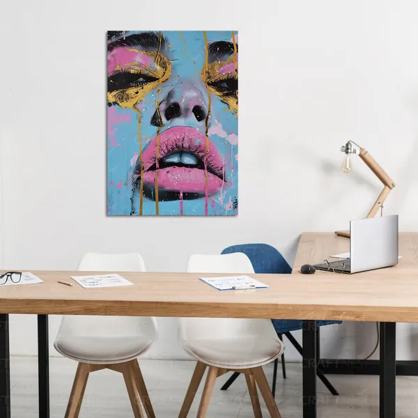 Craftnest_Reflections_Aesthetic_Look_Wall_Decor_91X60_Cm_Frame_-_Pop_Art_Engineered_Wood_Base_Canvas_Print_|_24X36_In_Trendy_Painting_For_Wall_Decoration_|_Premium_Art_For_Home,_Room,_Gaming_Room