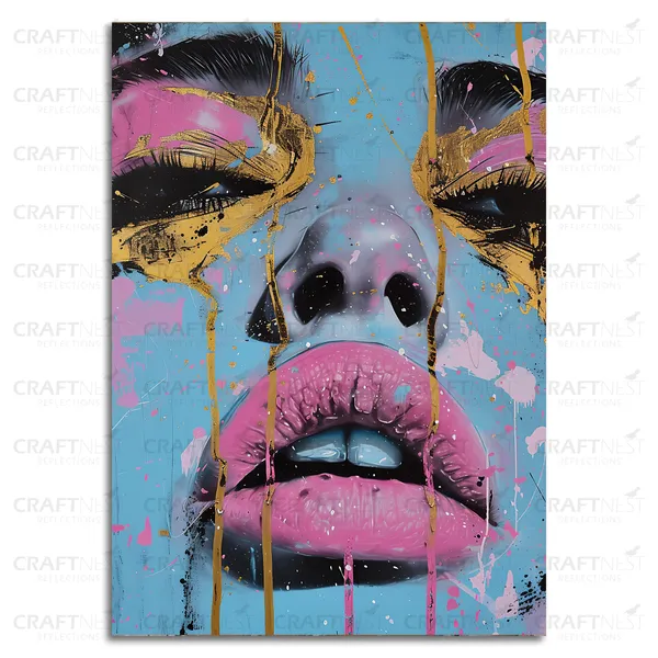 Craftnest_Reflections_Aesthetic_Look_Wall_Decor_91X60_Cm_Frame_-_Pop_Art_Engineered_Wood_Base_Canvas_Print_|_24X36_In_Trendy_Painting_For_Wall_Decoration_|_Premium_Art_For_Home,_Room,_Gaming_Room