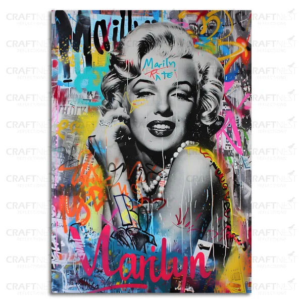 Craftnest_Reflections_Aesthetic_Look_Wall_Decor_91X60_Cm_Frame_-_Pop_Art_Engineered_Wood_Base_Canvas_Print_|_24X36_In_Trendy_Painting_For_Wall_Decoration_|_Premium_Art_For_Home,_Room,_Gaming_Room