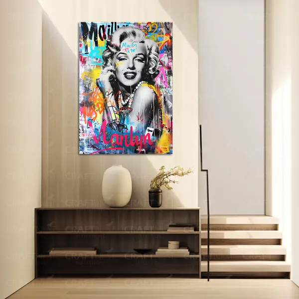 Craftnest_Reflections_Aesthetic_Look_Wall_Decor_60X50_Cm_Frame_-_Pop_Art_Engineered_Wood_Base_Canvas_Print_|_20X24_In_Trendy_Painting_For_Wall_Decoration_|_Premium_Art_For_Home,_Room,_Gaming_Room