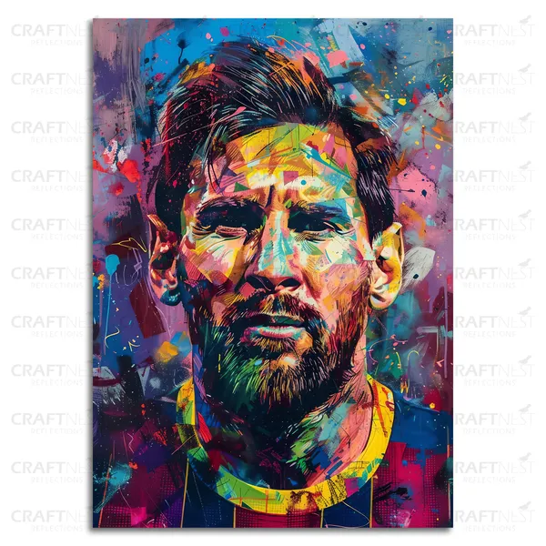 Craftnest_Reflections_Aesthetic_Look_Wall_Decor_91X60_Cm_Frame_-_Pop_Art_Engineered_Wood_Base_Canvas_Print_|_24X36_In_Trendy_Painting_For_Wall_Decoration_|_Premium_Art_For_Home,_Room,_Gaming_Room