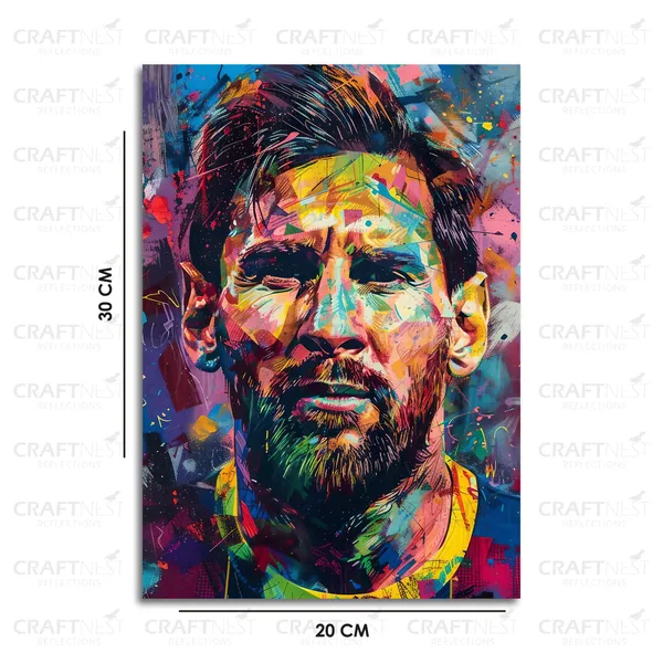Craftnest_Reflections_Aesthetic_Look_Wall_Decor_30X20_Cm_Frame_-_Pop_Art_Engineered_Wood_Base_Canvas_Print_|_A4_Size_Trendy_Painting_For_Wall_Decoration_|_Premium_Art_For_Home,_Room,_Gaming_Room