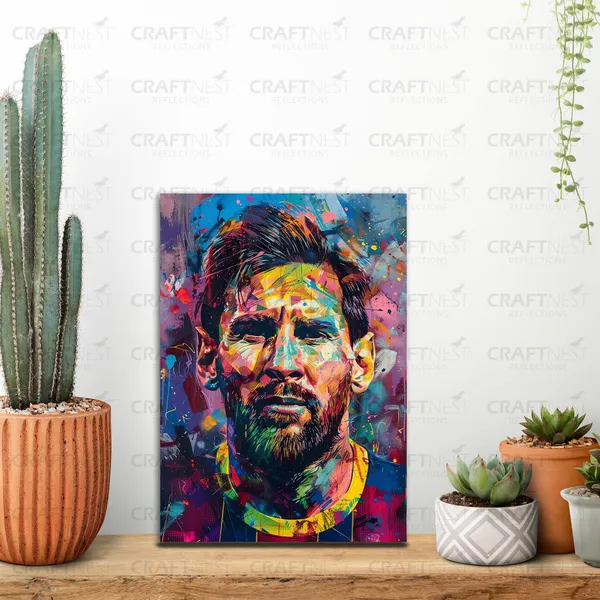 Craftnest_Reflections_Aesthetic_Look_Wall_Decor_30X20_Cm_Frame_-_Pop_Art_Engineered_Wood_Base_Canvas_Print_|_A4_Size_Trendy_Painting_For_Wall_Decoration_|_Premium_Art_For_Home,_Room,_Gaming_Room