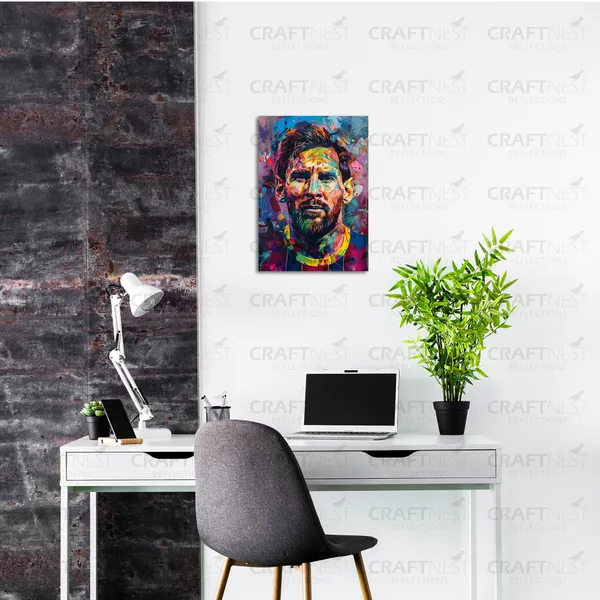 Craftnest_Reflections_Aesthetic_Look_Wall_Decor_30X20_Cm_Frame_-_Pop_Art_Engineered_Wood_Base_Canvas_Print_|_A4_Size_Trendy_Painting_For_Wall_Decoration_|_Premium_Art_For_Home,_Room,_Gaming_Room