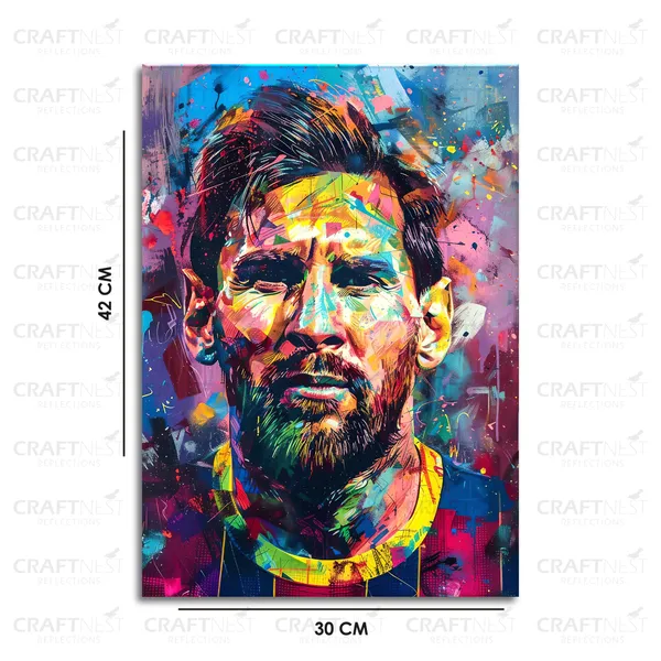 Craftnest_Reflections_Aesthetic_Look_Wall_Decor_42X30_Cm_Frame_-_Pop_Art_Engineered_Wood_Base_Canvas_Print_|_A3_Size_Trendy_Painting_For_Wall_Decoration_|_Premium_Art_For_Home,_Room,_Gaming_Room