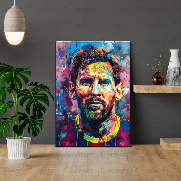 Craftnest_Reflections_Aesthetic_Look_Wall_Decor_42X30_Cm_Frame_-_Pop_Art_Engineered_Wood_Base_Canvas_Print_|_A3_Size_Trendy_Painting_For_Wall_Decoration_|_Premium_Art_For_Home,_Room,_Gaming_Room