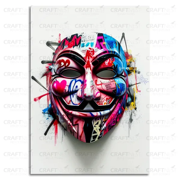 Craftnest_Reflections_Aesthetic_Look_Wall_Decor_91X60_Cm_Frame_-_Pop_Art_Engineered_Wood_Base_Canvas_Print_|_24X36_In_Trendy_Painting_For_Wall_Decoration_|_Premium_Art_For_Home,_Room,_Gaming_Room