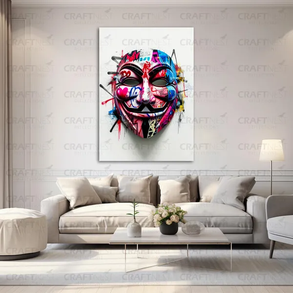 Craftnest_Reflections_Aesthetic_Look_Wall_Decor_91X60_Cm_Frame_-_Pop_Art_Engineered_Wood_Base_Canvas_Print_|_24X36_In_Trendy_Painting_For_Wall_Decoration_|_Premium_Art_For_Home,_Room,_Gaming_Room