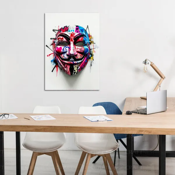 Craftnest_Reflections_Aesthetic_Look_Wall_Decor_91X60_Cm_Frame_-_Pop_Art_Engineered_Wood_Base_Canvas_Print_|_24X36_In_Trendy_Painting_For_Wall_Decoration_|_Premium_Art_For_Home,_Room,_Gaming_Room