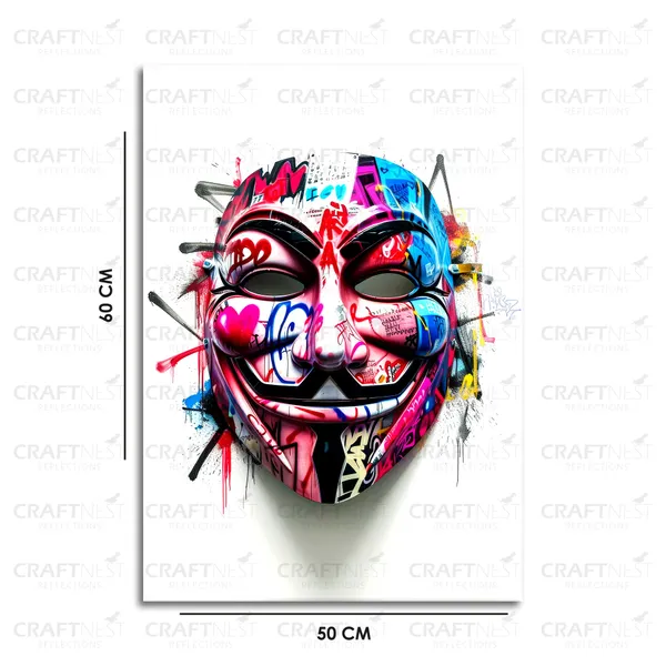 Craftnest_Reflections_Aesthetic_Look_Wall_Decor_60X50_Cm_Frame_-_Pop_Art_Engineered_Wood_Base_Canvas_Print_|_20X24_In_Trendy_Painting_For_Wall_Decoration_|_Premium_Art_For_Home,_Room,_Gaming_Room