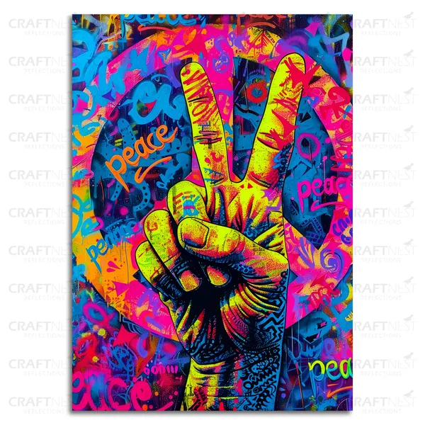 Craftnest_Reflections_Aesthetic_Look_Wall_Decor_91X60_Cm_Frame_-_Pop_Art_Engineered_Wood_Base_Canvas_Print_|_24X36_In_Trendy_Painting_For_Wall_Decoration_|_Premium_Art_For_Home,_Room,_Gaming_Room