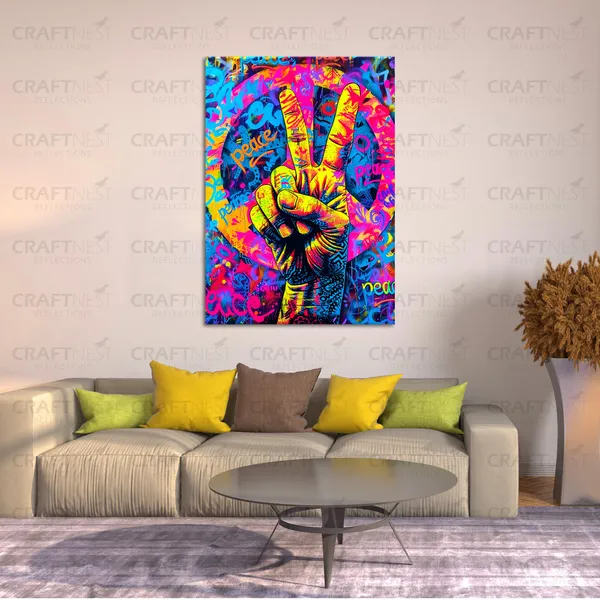 Craftnest_Reflections_Aesthetic_Look_Wall_Decor_60X50_Cm_Frame_-_Pop_Art_Engineered_Wood_Base_Canvas_Print_|_20X24_In_Trendy_Painting_For_Wall_Decoration_|_Premium_Art_For_Home,_Room,_Gaming_Room