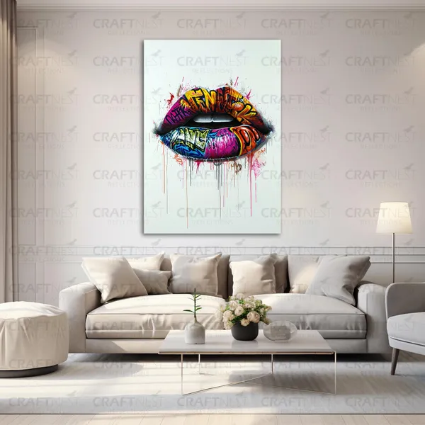 Craftnest_Reflections_Aesthetic_Look_Wall_Decor_91X60_Cm_Frame_-_Pop_Art_Engineered_Wood_Base_Canvas_Print_|_24X36_In_Trendy_Painting_For_Wall_Decoration_|_Premium_Art_For_Home,_Room,_Gaming_Room